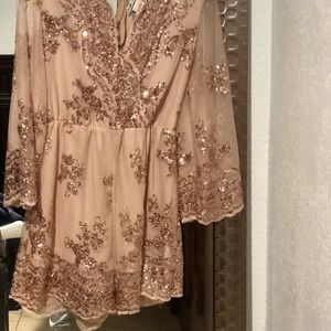 Sequin romper
